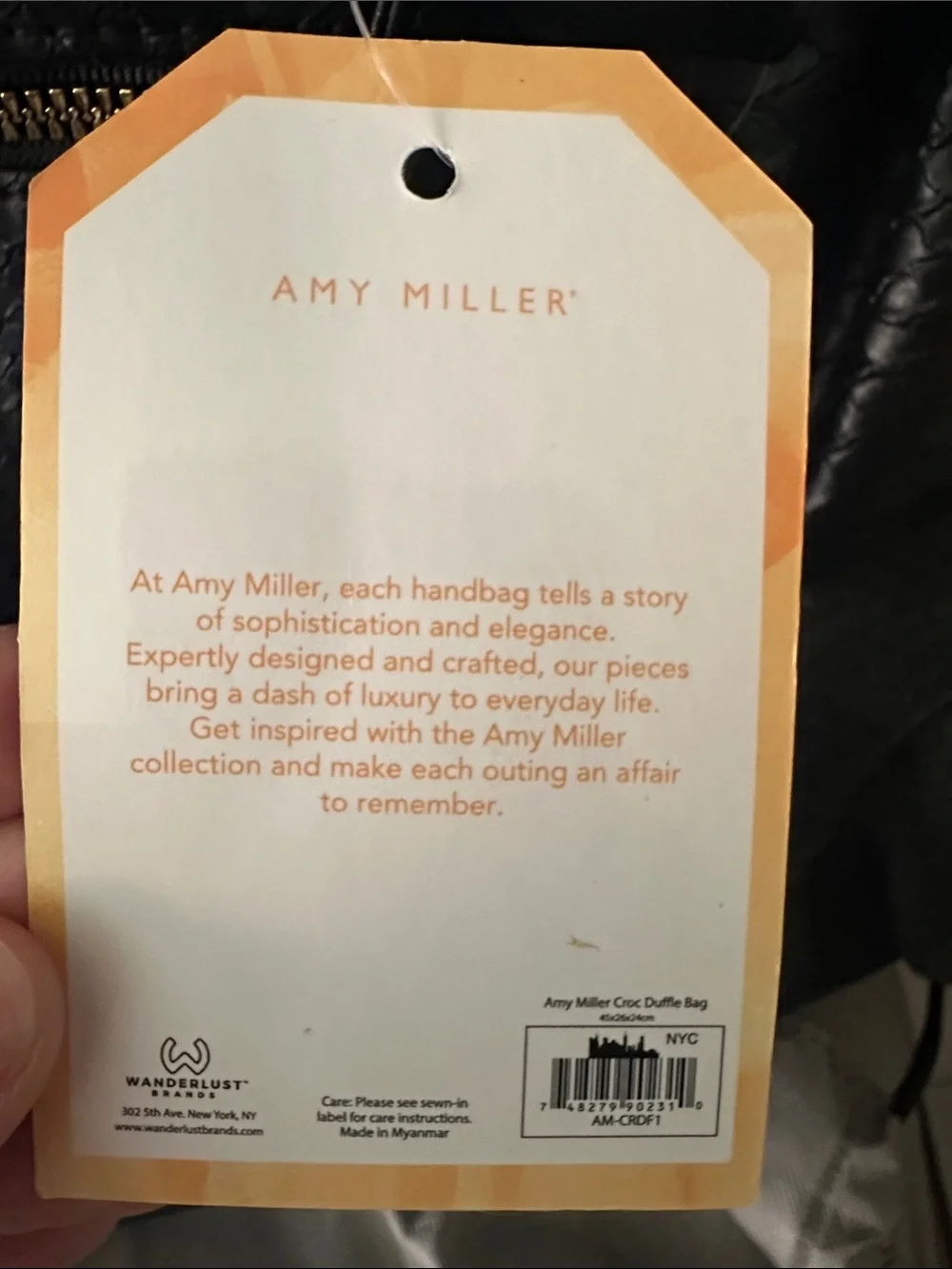 Amy miller black textured